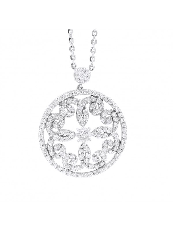 Swirl Design Necklace
