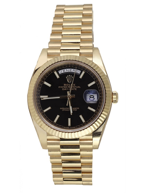oyster perpetual day date gold