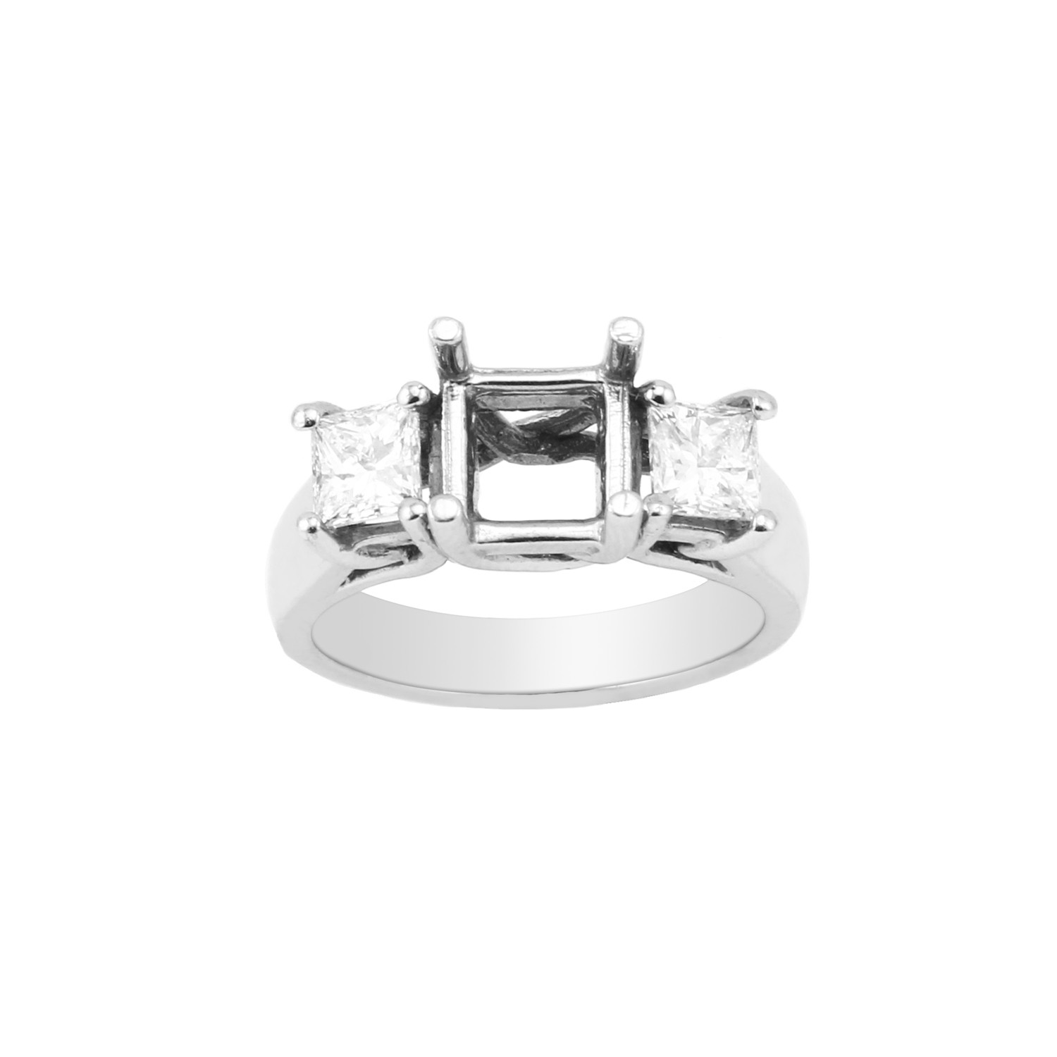Prong Set Engagement Mounting
