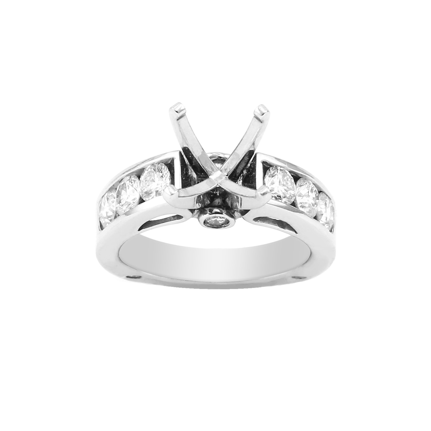 Channel Set Diamond Mounting