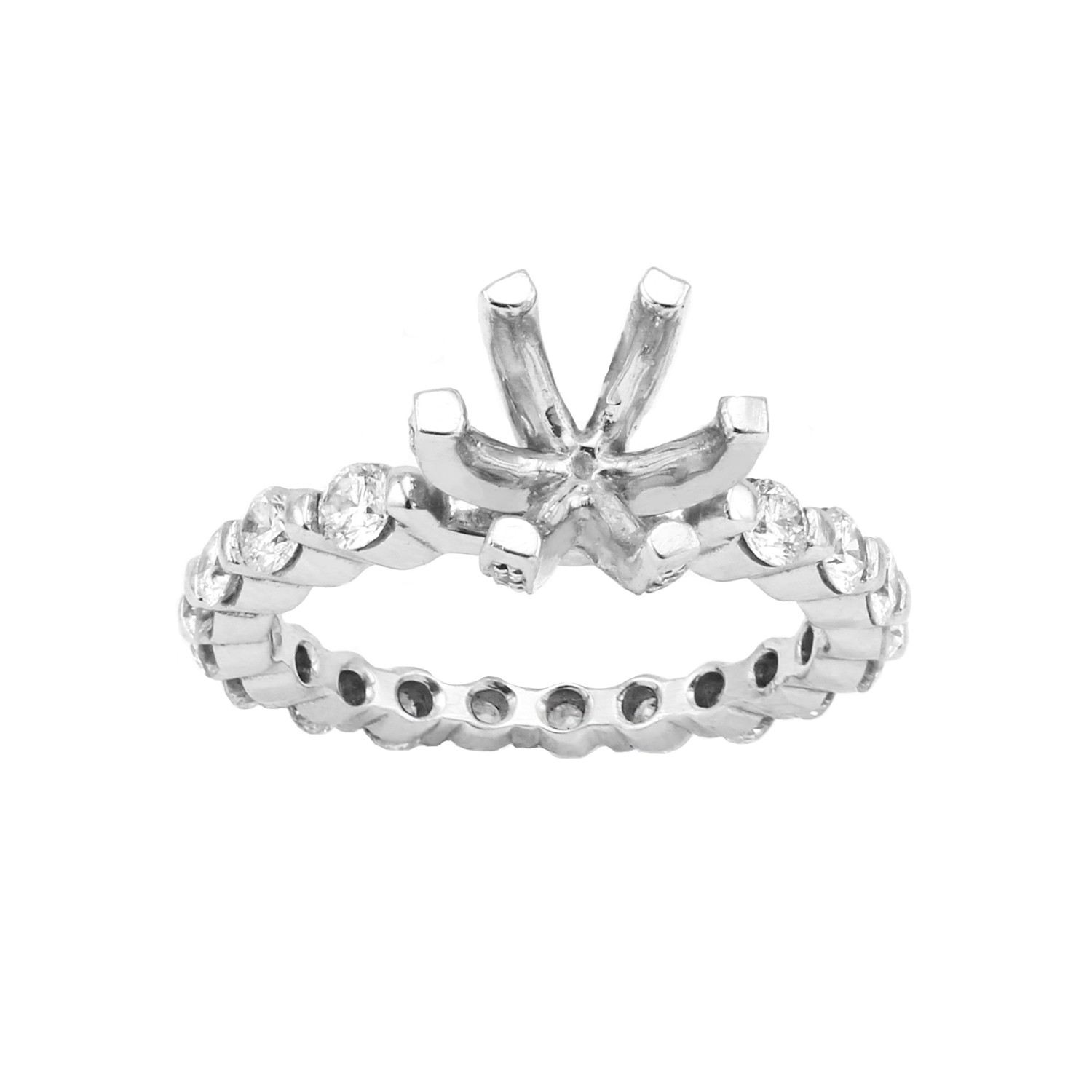 Eternity Diamond Engagement Mounting