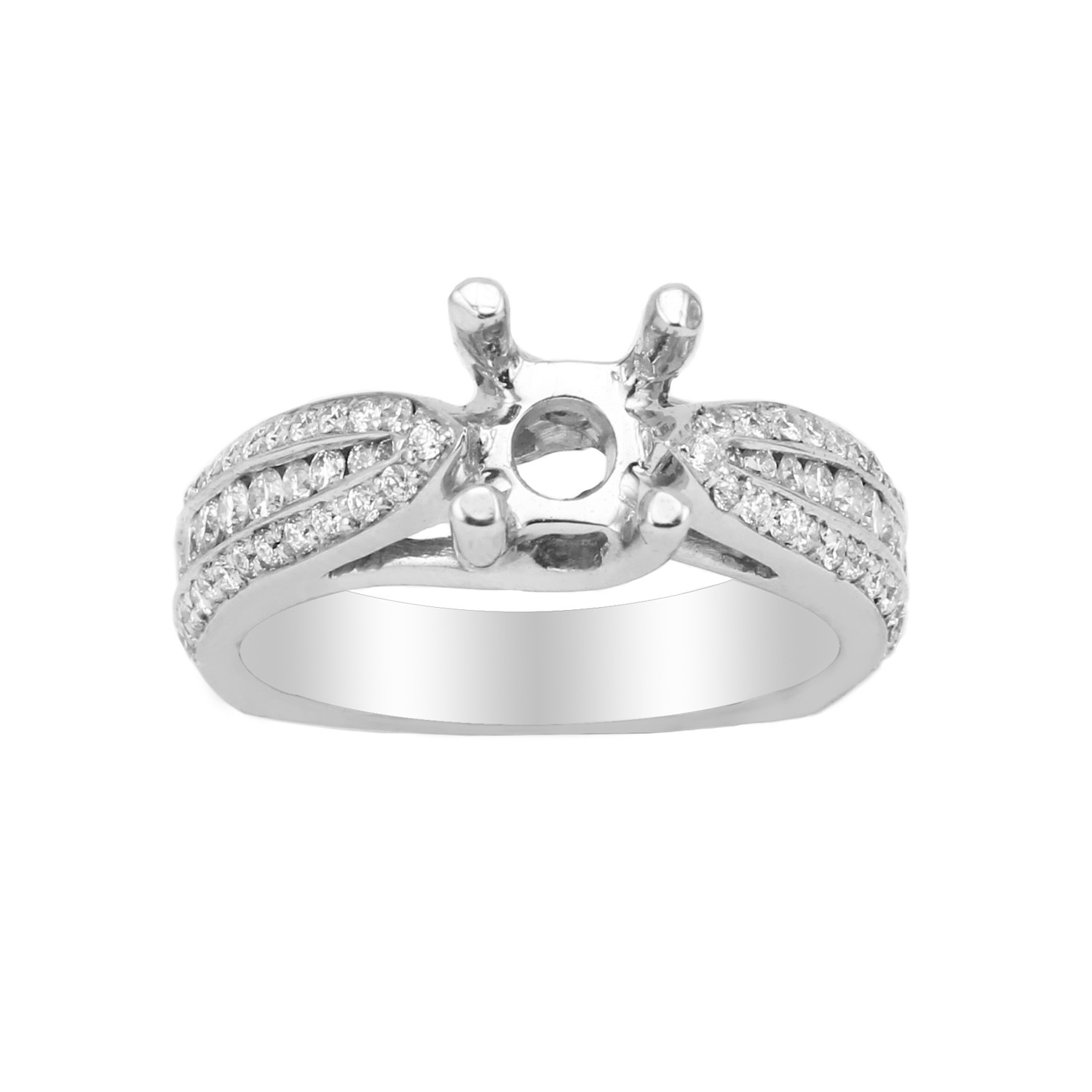 3 Row Diamond Mounting