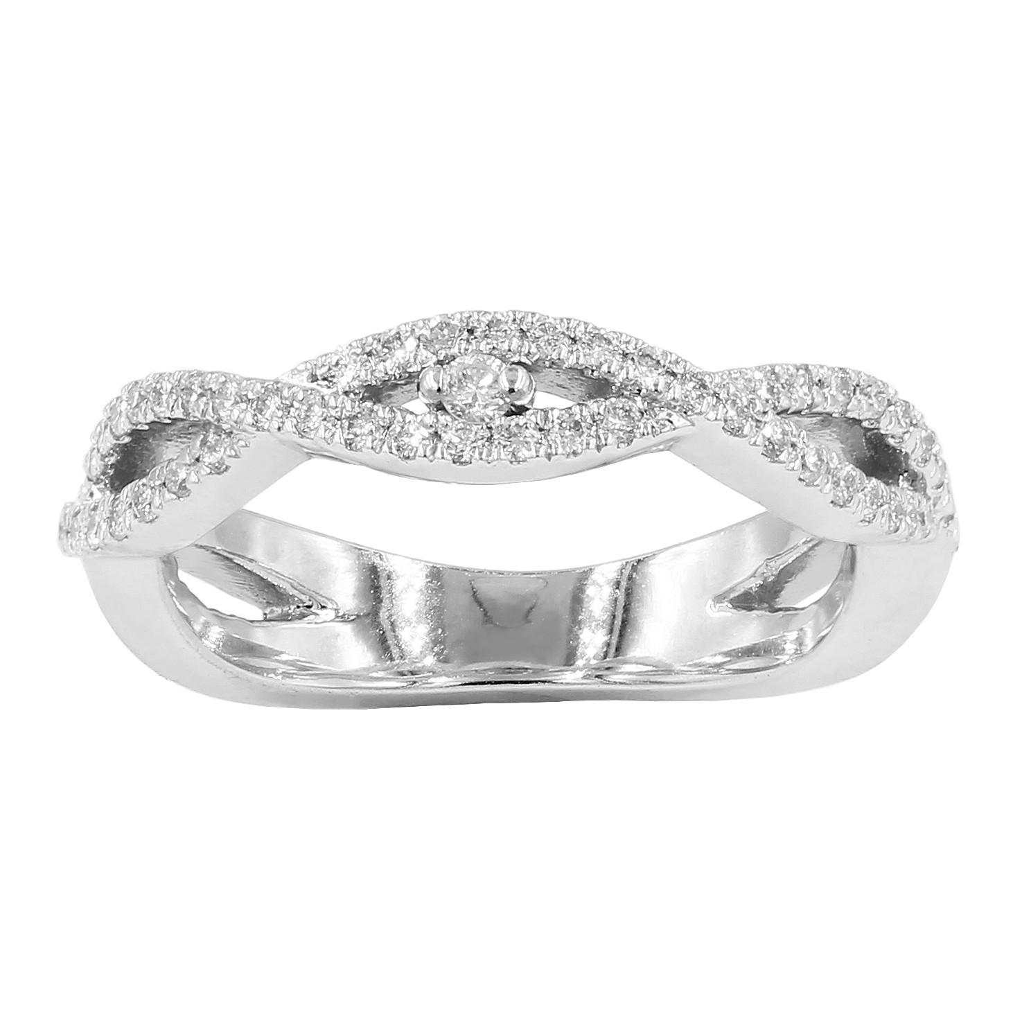 Twisted Diamond Band