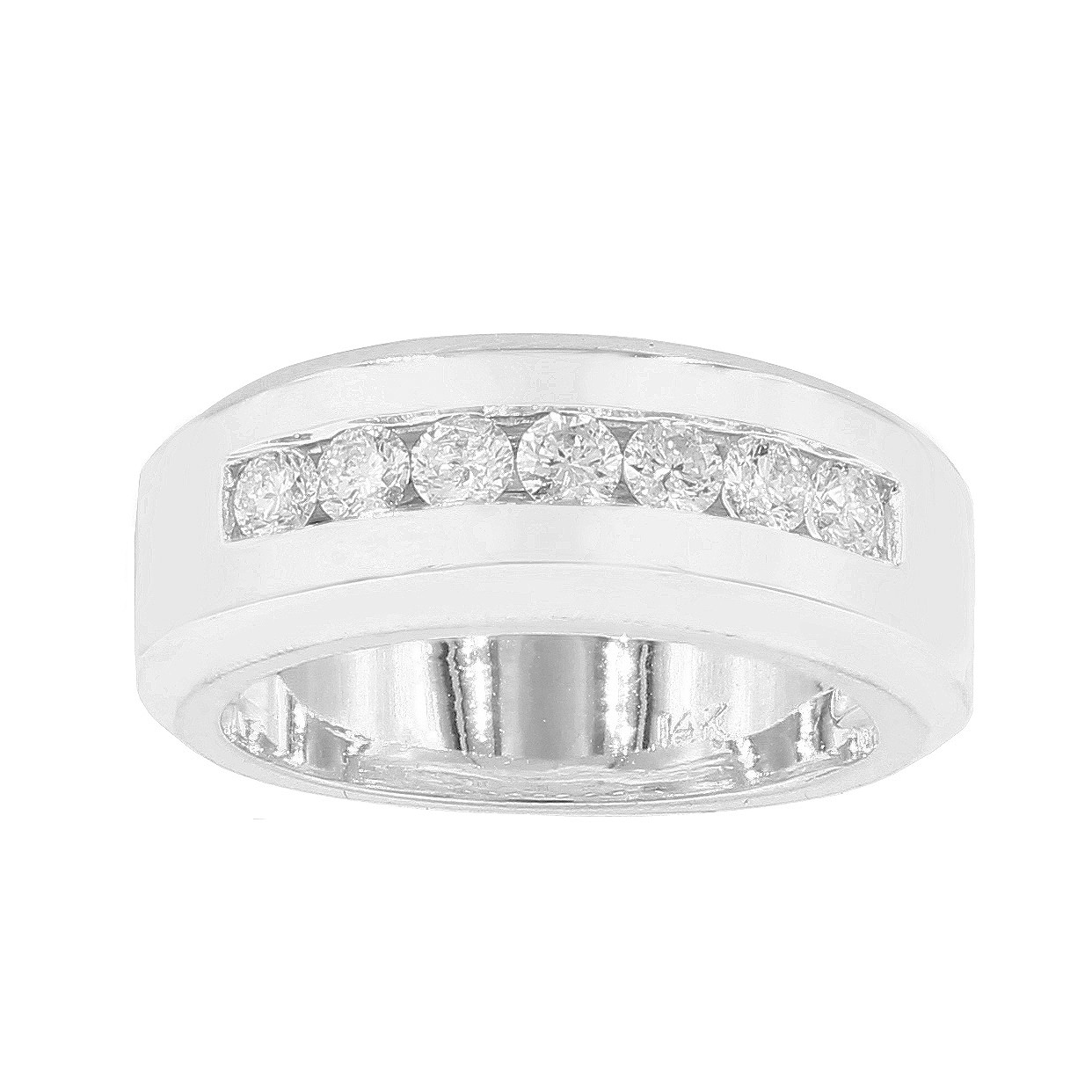 White Gold Diamond Band