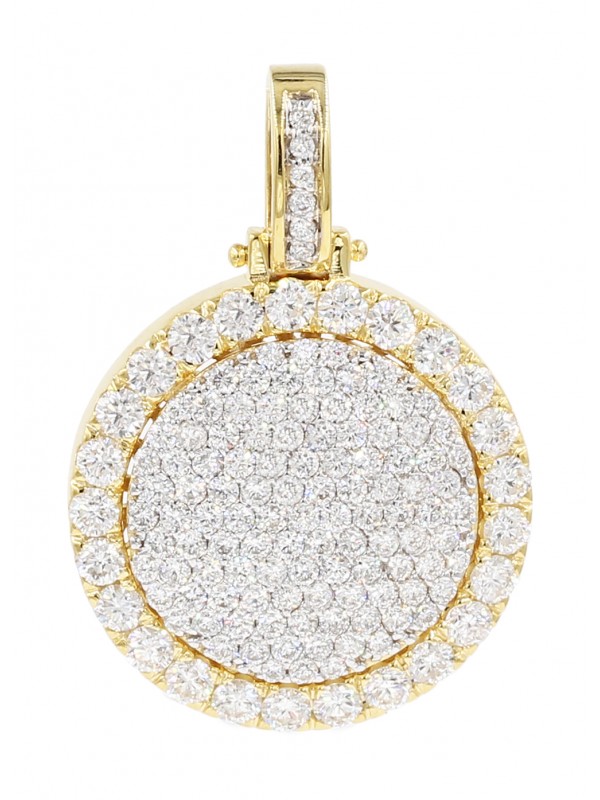 Round Diamond Pendant Pendants Jewelry